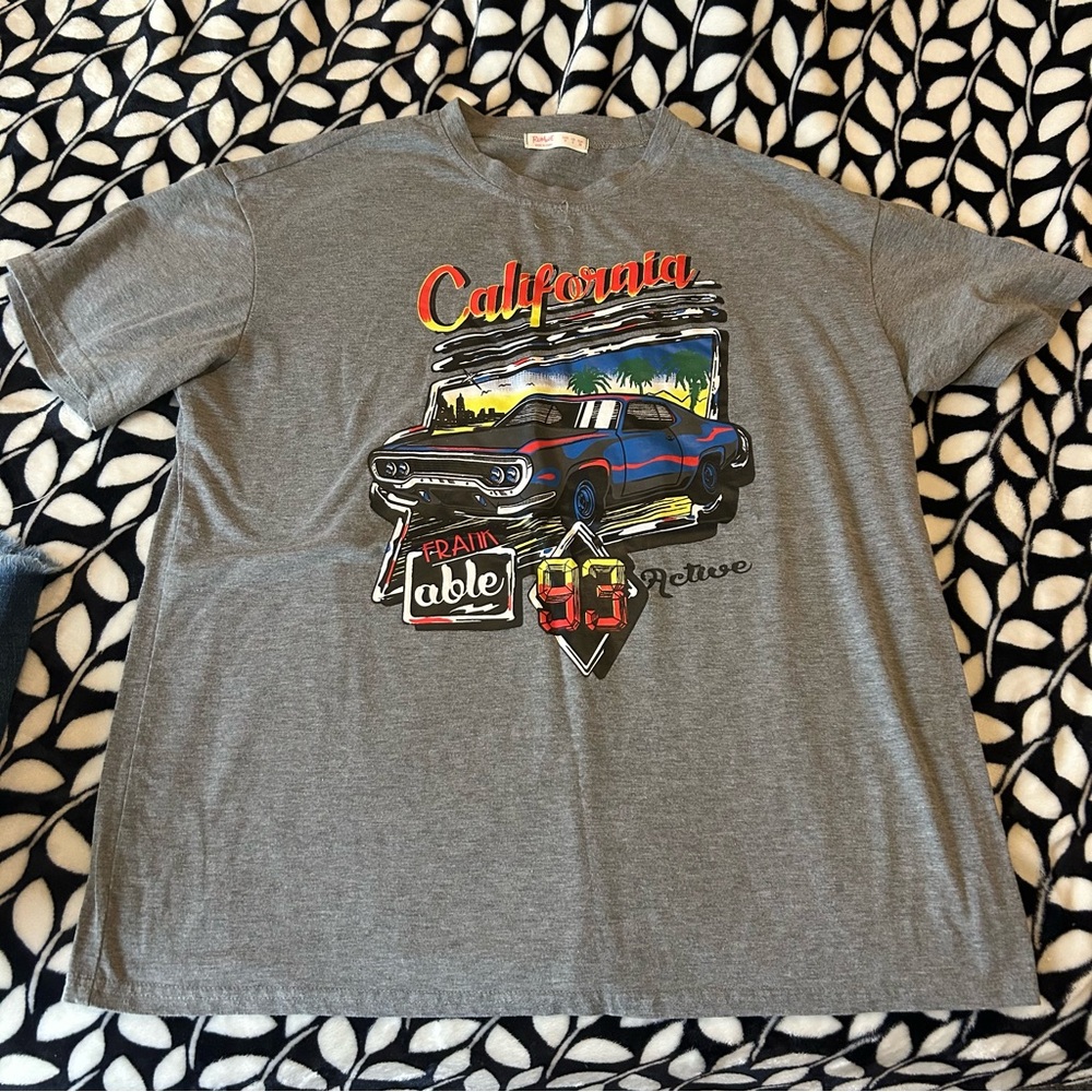 Gray Graphic T-Shirt